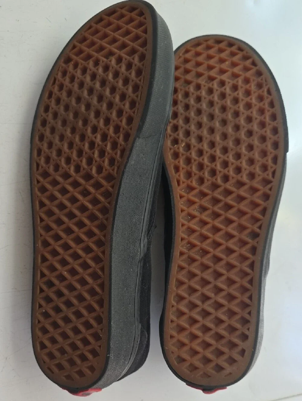 Vans Black Canvas Slip-On Loafers